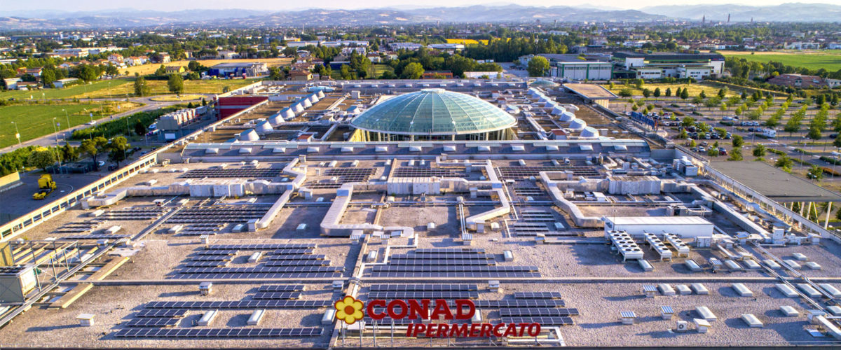 Completato Impianto Fotovoltaico Presso Conad Ipermercato A Forlì
